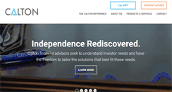 Desktop Screenshot of calton.com